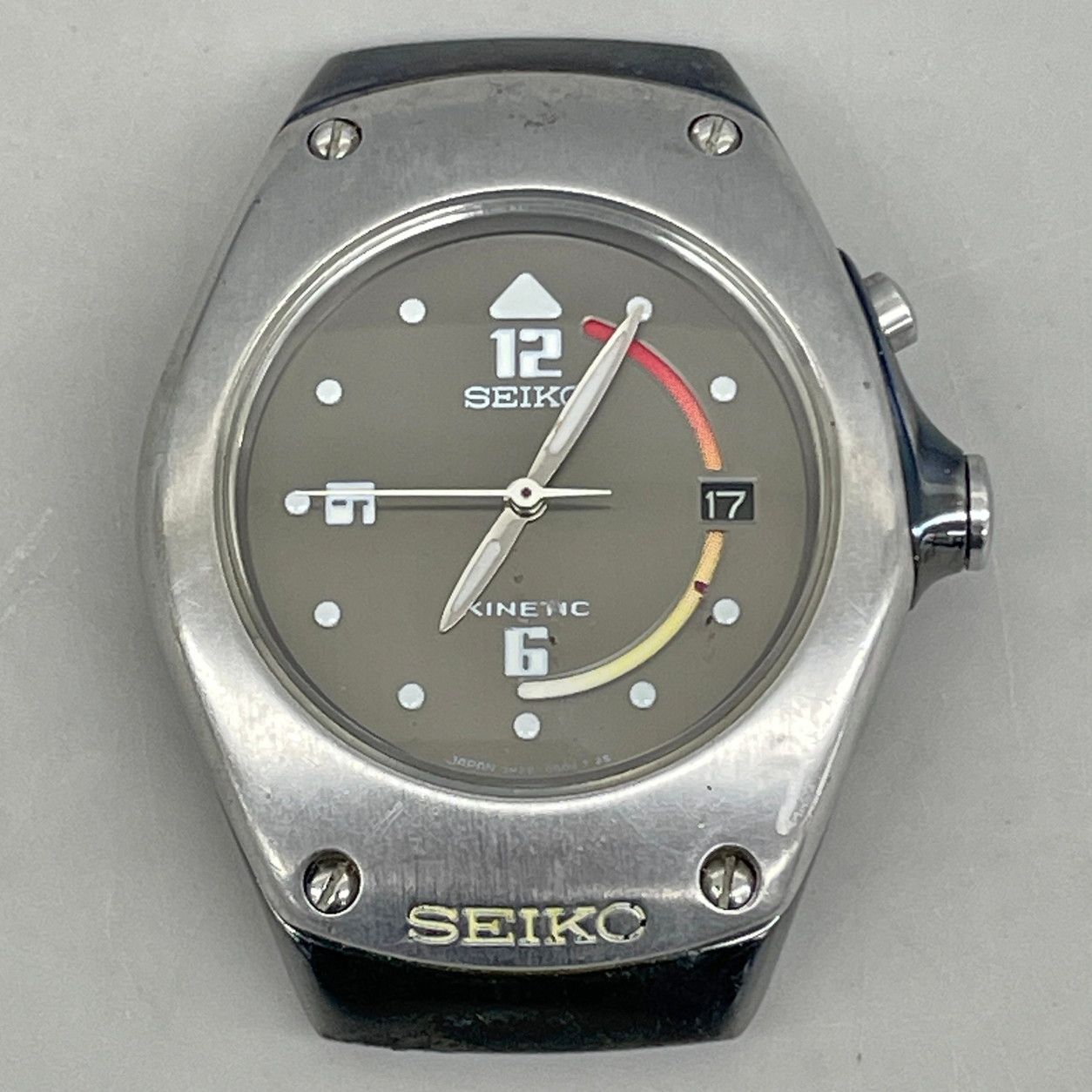 キネティック・アークチュラ セイコー SEIKO 腕時計 3M22-0D30 ベルト 