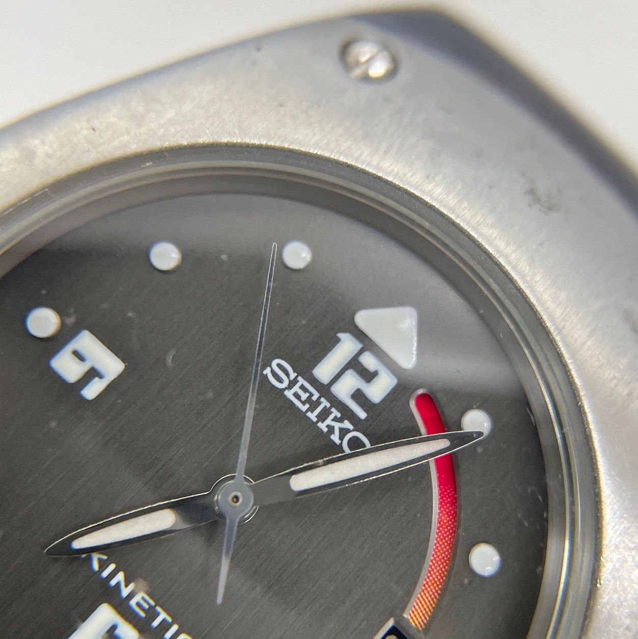 キネティック・アークチュラ セイコー SEIKO 腕時計 3M22-0D30 ベルト 