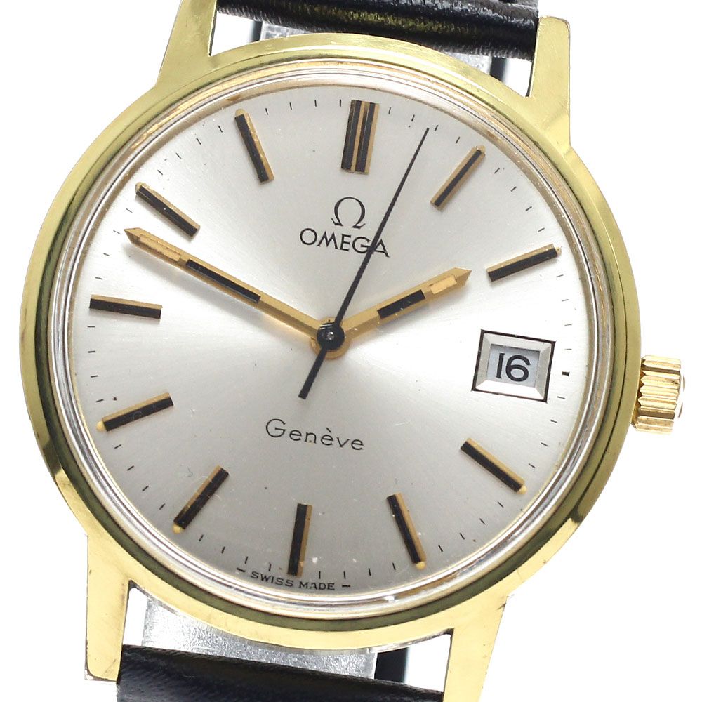オメガ OMEGA 136.0098 ジュネーブ デイト Cal.613 手巻き メンズ _955651