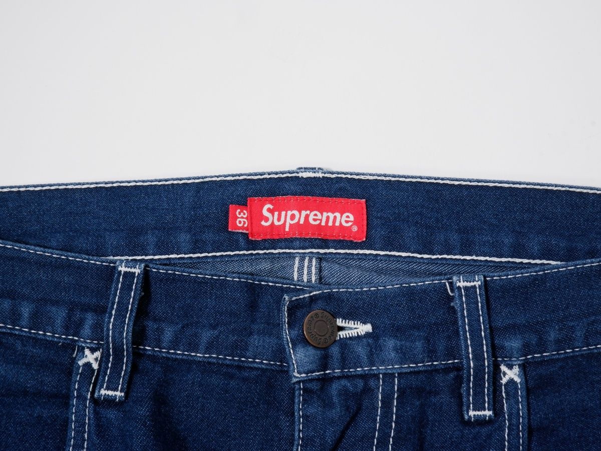 SUPREMEシュプリーム 2016SS PAINTERS PANT DENIMペインターデニム