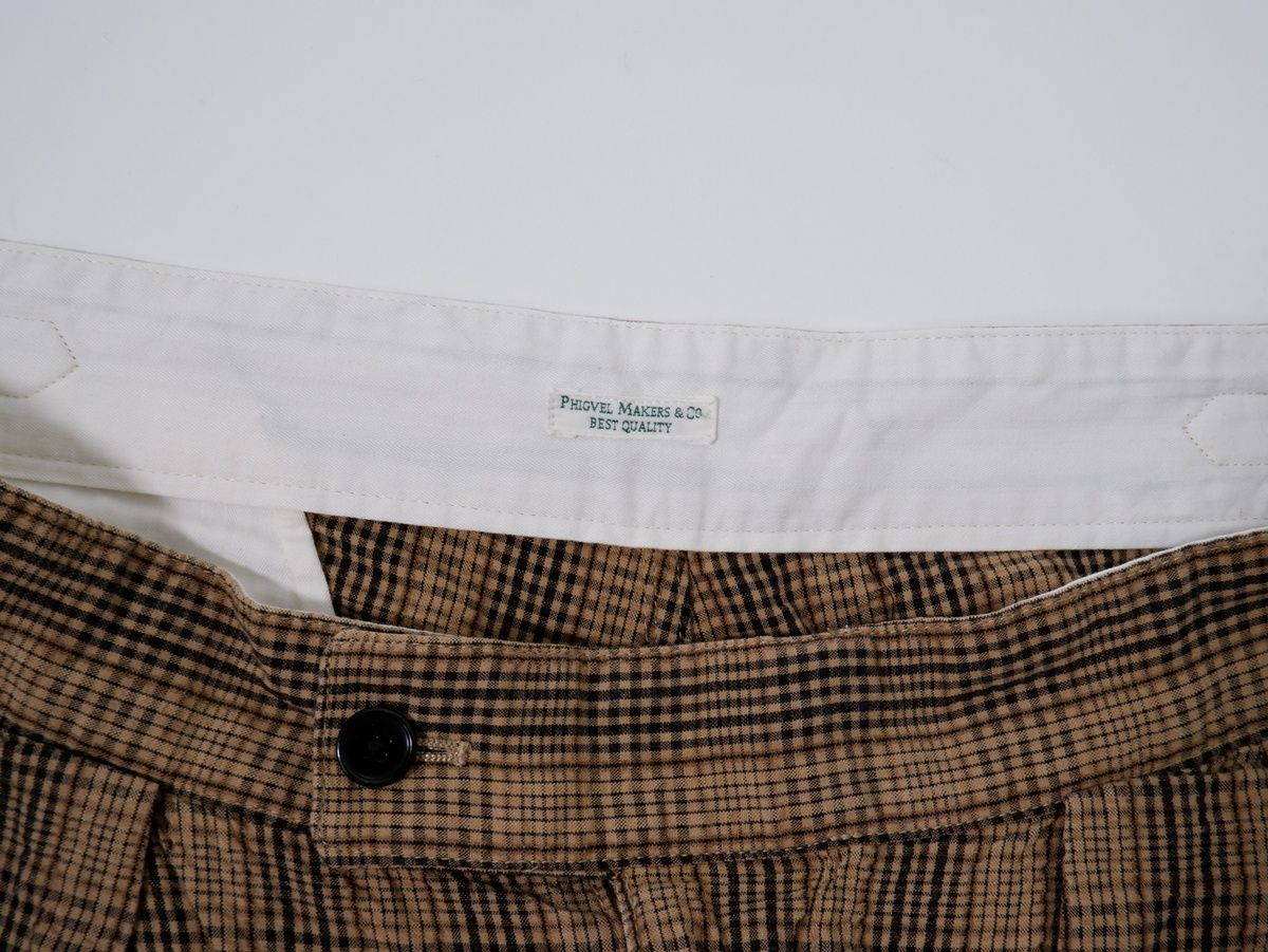 PHIGVEL MAKERS & Co.フィグベル 2023SS SEERSUCKER SAFARI TROUSERS