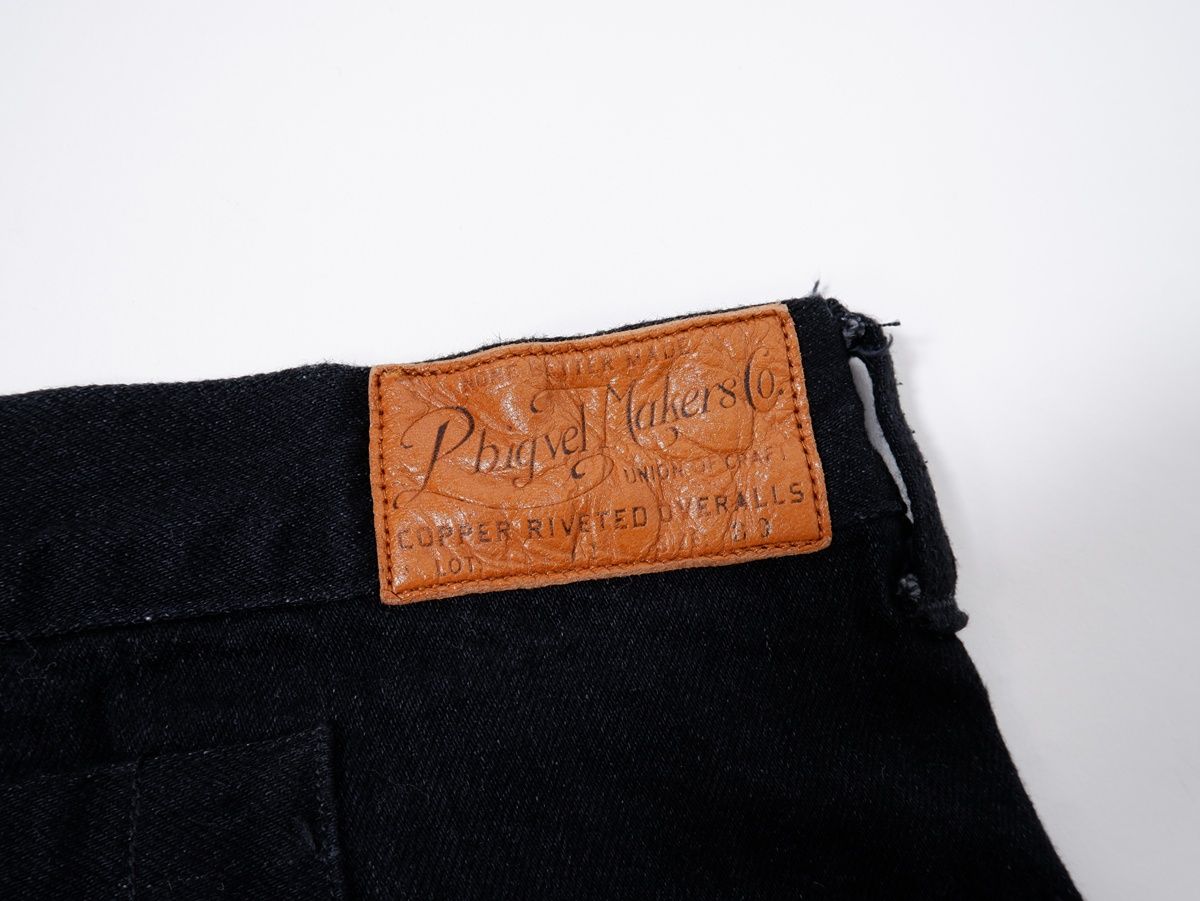PHIGVEL MAKERS & Co.フィグベル PM-301 CLASSIC JEANS WIDE/BLACK