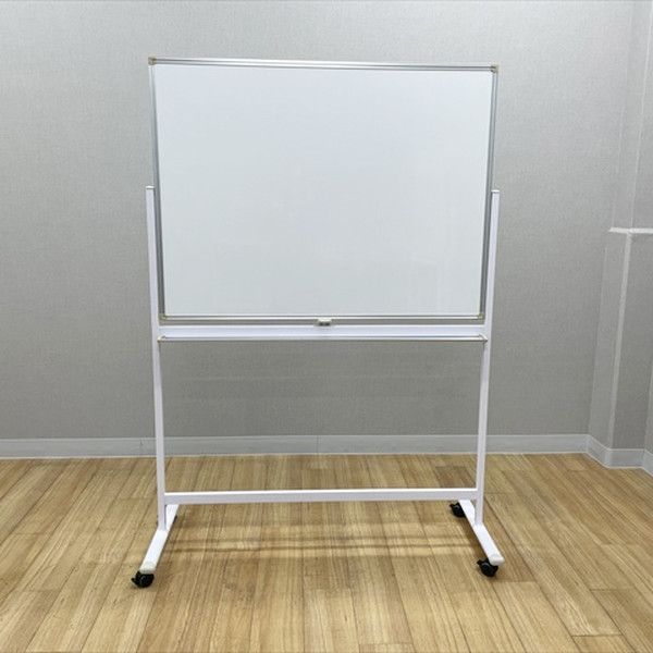 ホワイトボード 脚付 移動式 片面式 ホワイト