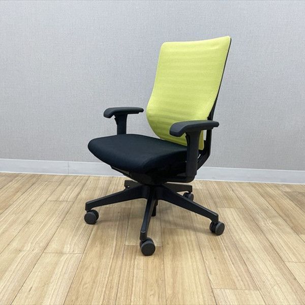 エピオスチェア ハイバック メッシュバック オフィスチェア デスクチェア 肘付 イトーキ グリーン