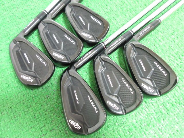 限定 ホンマ ツアーワールド TW757Vx ブラック アイアンセット 6本 #5