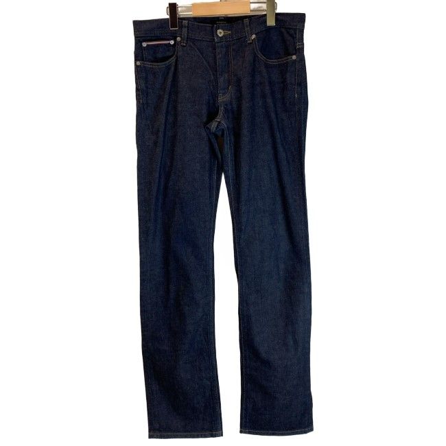 【中古】　BURBERRY BLACK LABEL　スキニーパンツ　デニムパンツ　Gパン　ジーンズ　ジップフライ　無地　古着　/1156