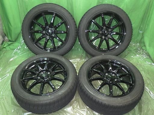 【中古】215/50R17 レヴォーグ G SPEED 17インチ トーヨー ウインタートランパスTX