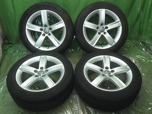【中古】225/50R17 アウディA4 純正 17インチ ミシュラン X-ICE