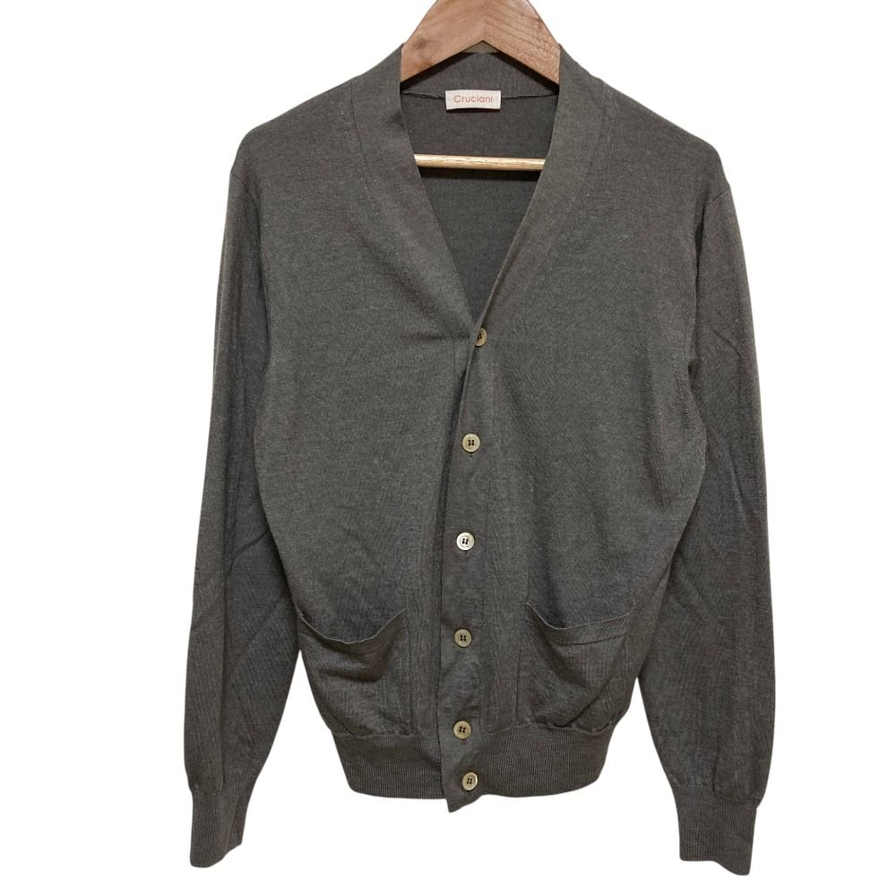 美品 Cruciani クルチアーニ カシミヤシルク Vネック ニット