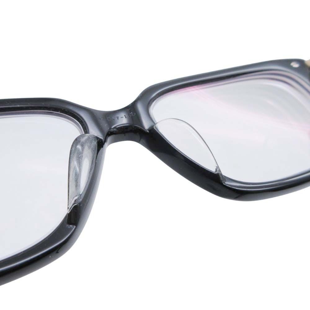美品 THOM BROWNE トムブラウン TB-701 スクエアフロント メガネ 眼鏡 アイウェア 49/19-150 度入り 黒 ブラック ゴールド メンズ 古着 中古 USED 美品 THOM BROWNE トムブラウン TB-701 スクエアフロント メガネ 眼鏡