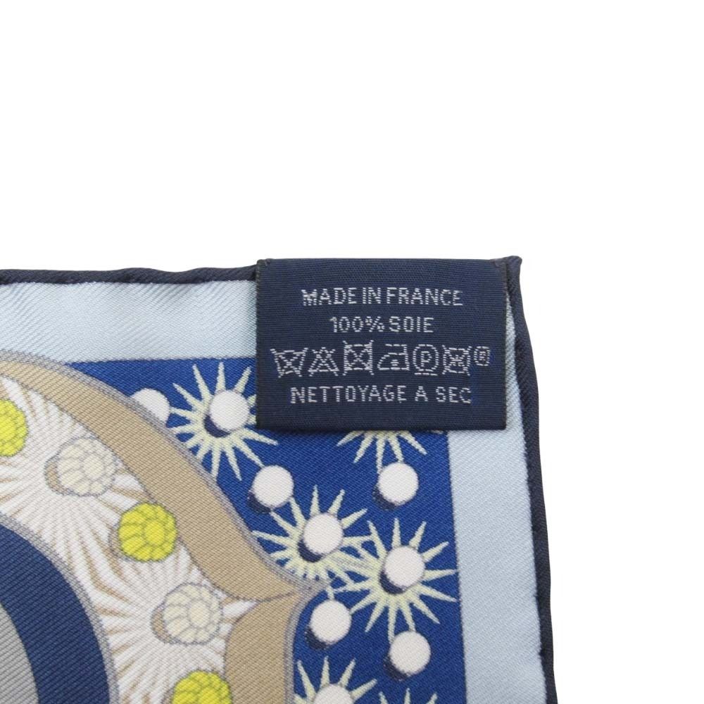 新品同様 HERMES エルメス カレ45 ガヴロッシュ プチカレ スカーフ