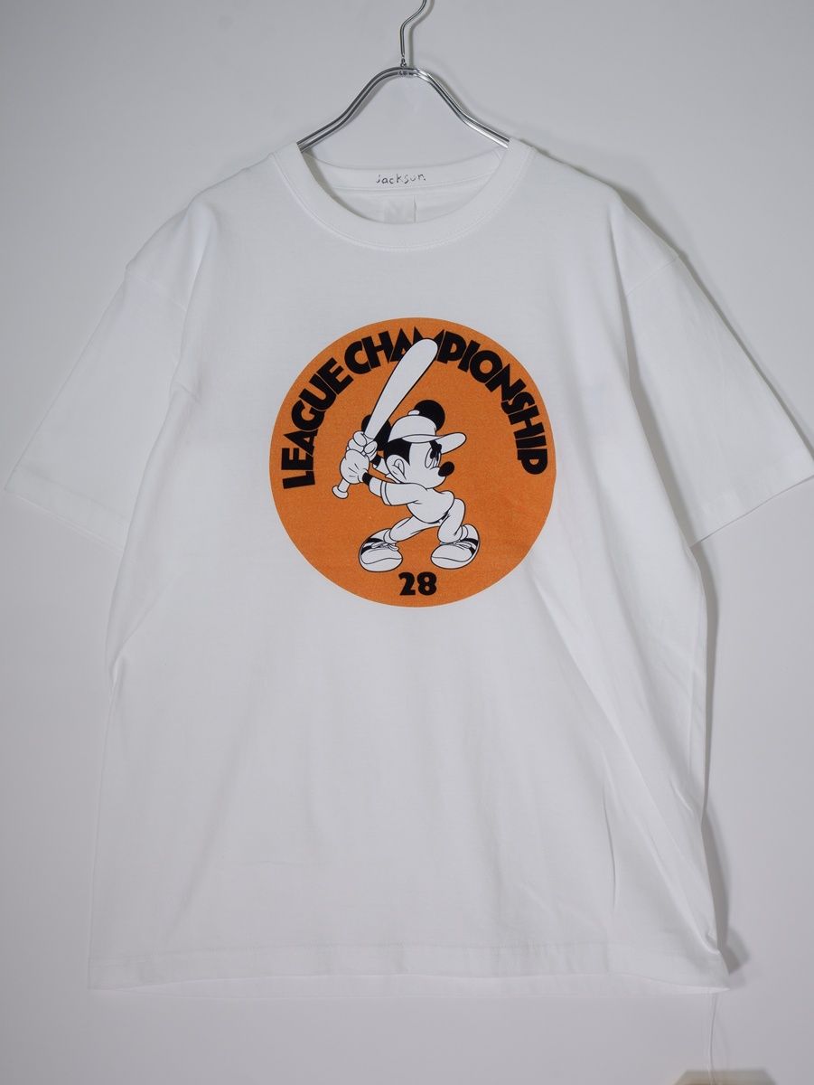 JACKSON MATISSEジャクソンマティス 2026SS LEAGUE CHAMPIONSHIP MickeyMous Tシャツ新品【L】【MTSA81930】 JACKSON MATISSEジャクソンマティス 2026SS LEAGUE CHAMPIONSHIP