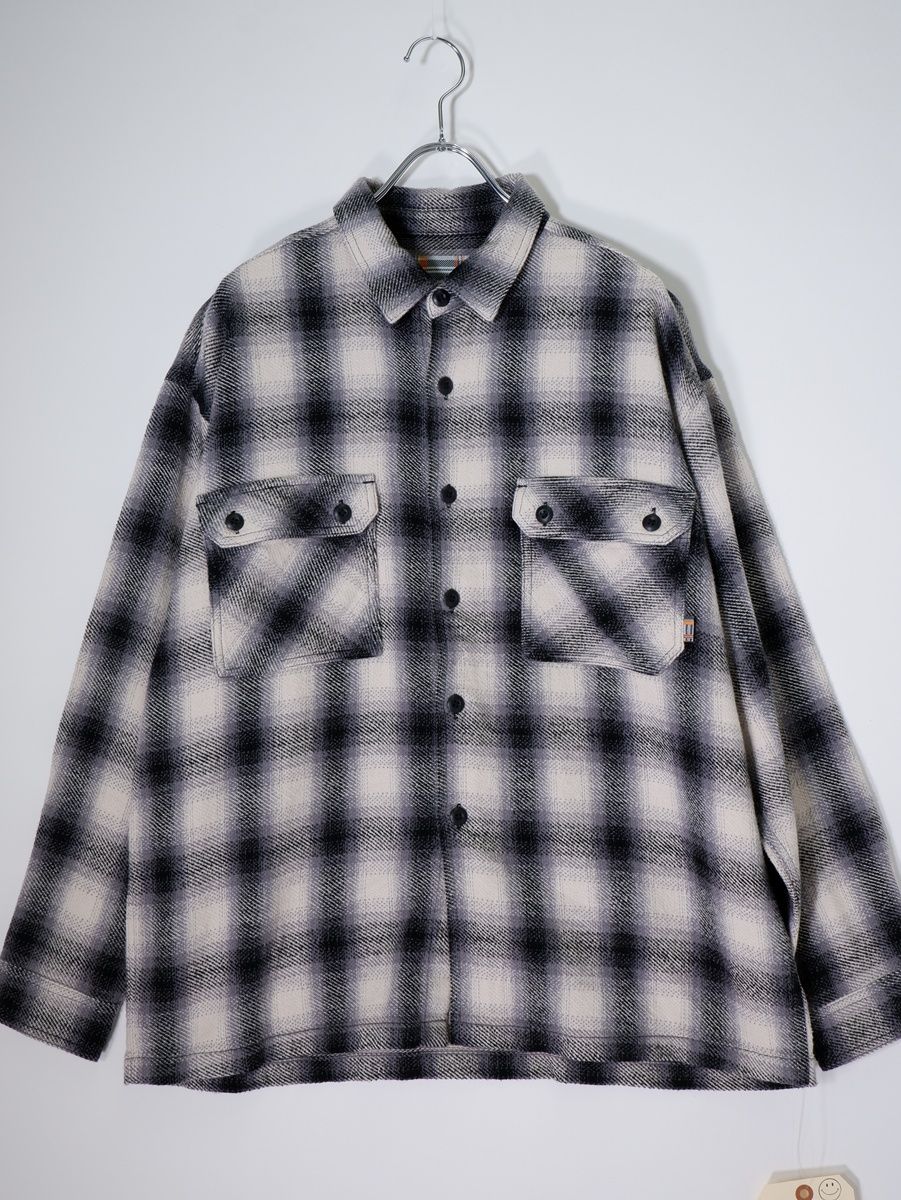 JACKSON MATISSEジャクソンマティス 2026SS SAFARI×JM Light-weight flannel shirtサファリ別注フランネルシャツ新品【M】【MSHA82002】