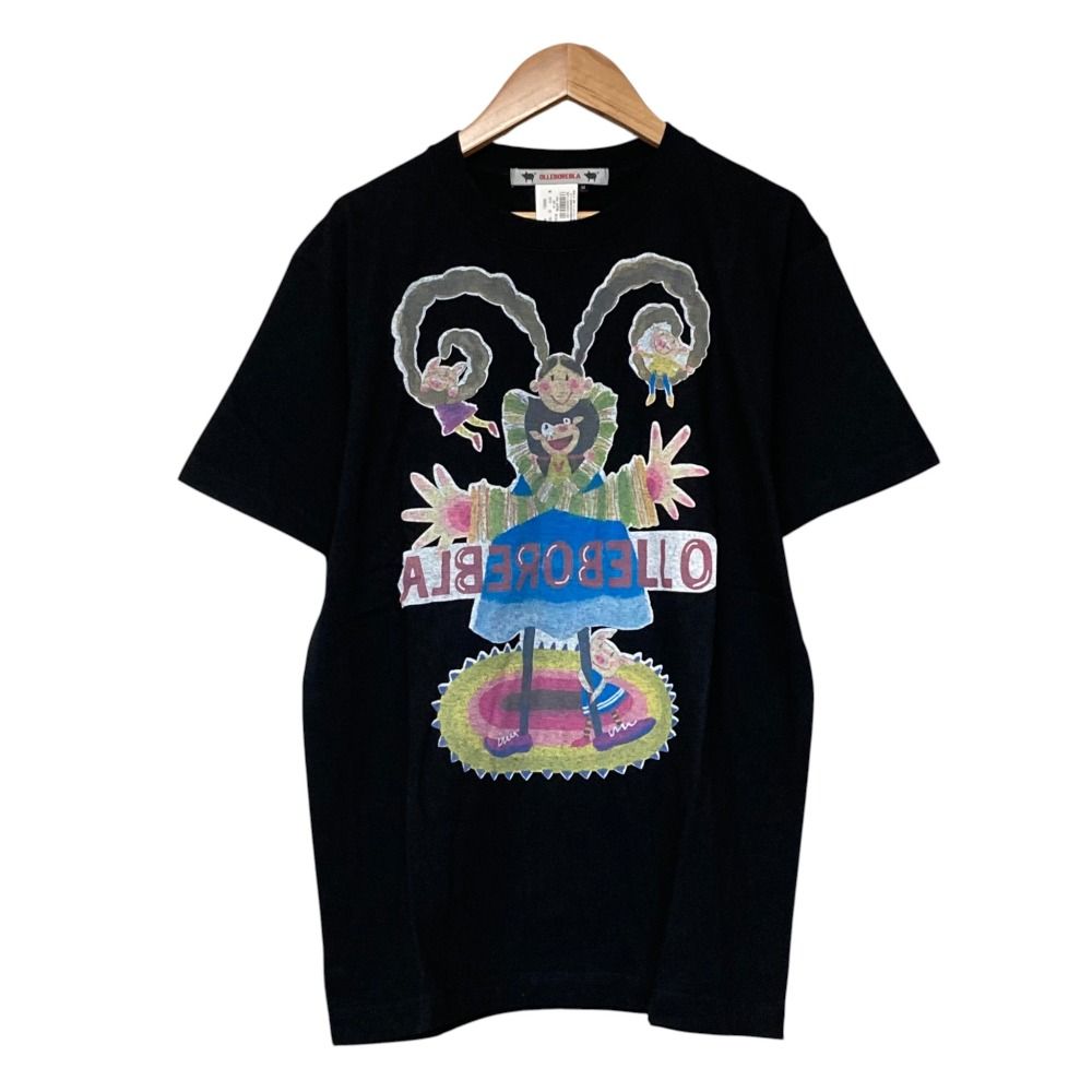 良品 OLLEBOREBLA オレボレブラ アルベロベロ ぶたさんプリント チュニック ブルー レディース 古着 中古 USED OLLEBOREBLA（オレボレブラ） 良品 OLLEBOREBLA ALBEROBELLO