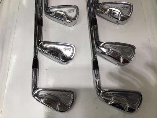 【中古】 ダンロップ SRIXON Z725 6S アイアンセット IR 純正特注シャフト (フレックスS) メンズ 男性用 右利き 右用 Dランク ゴルフクラブ