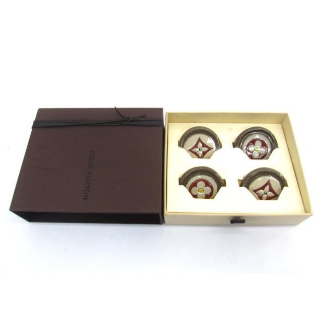 LOUIS VUITTON ルイ・ヴィトン 壺屋焼き 箸置き4点セット ∠UK2381