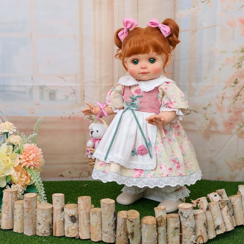 ★新品★リボーンドール フルボディー可愛すぎる女の子 お洋服付き★45cm 訳あり新品☆外箱段ボールにキズ・汚れあり・中身は新品です】18インチ
