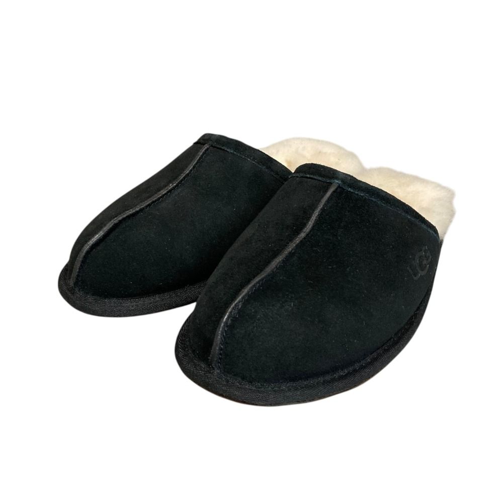 未使用 UGG アグ Scuff スカッフ ルームスリッパ 1101111 サイズUS8 26cm ブラック メンズ 古着 中古 USED