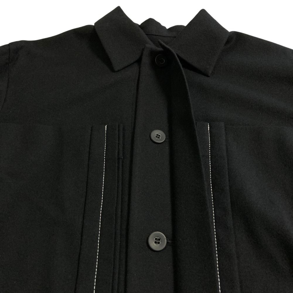 良品 Y's ワイズ ヨウジヤマモト ステッチワーク ウールジャケット