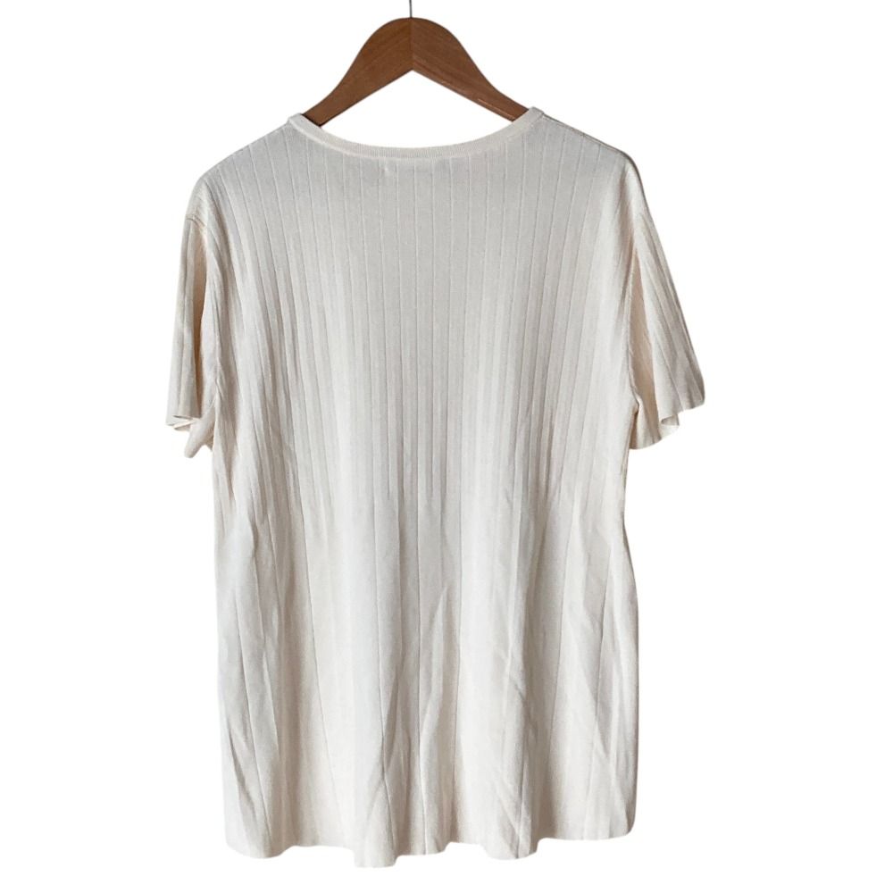 theory luxe セオリーリュクス ニット・セーター M 白 【古着】【中古】【送料無料】 Theory luxe - theory luxe セオリーリュクス ニット・セーター M 白