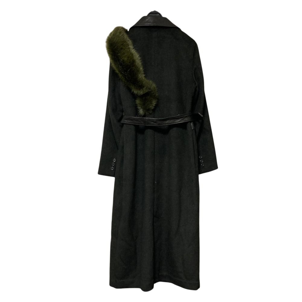 美品 AMERI アメリ RIDERS DOCKING LONG COAT ライダース ドッキング 