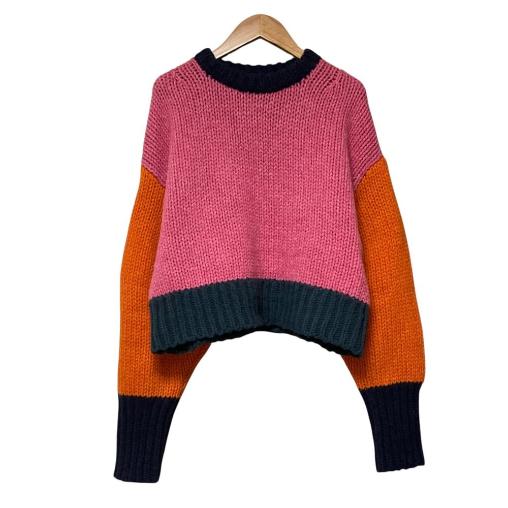 中古品 長袖ニットセーター ブランド古着】RISA NAKAMURA KNIT WEAR 長袖ニットセーター | 長袖
