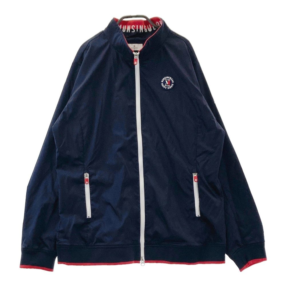 サイズ：3L MUNSING WEAR マンシングウェア MGWPJK01 裏メッシュ ジップジャケット ネイビー系 [240101681660] ゴルフウェア レディース ストスト