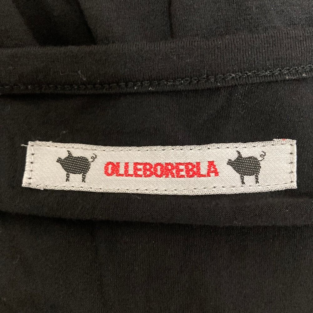お値下げ！近年品オレボレブラ♥️ぶたさんの宅急便お家ワッペンビジュ チュニック 美品 OLLEBOREBLA オレボレブラ アルベロベロ ぶたさん刺繍 赤ずきん