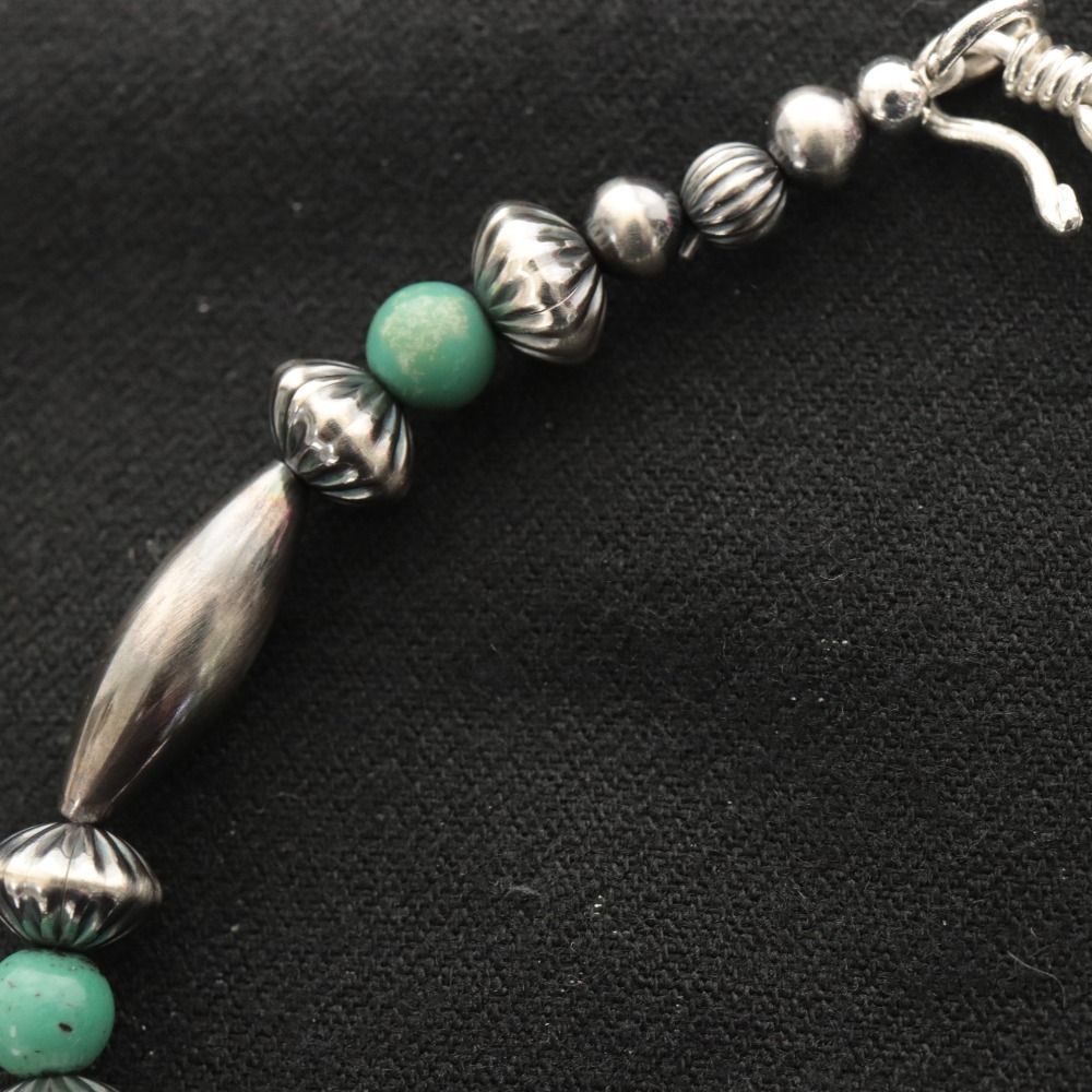 【WayWard】ナバホパール ターコイズブレスレットGタイプ □ WAYWARD ブレスレット アクセサリー I TYPE SILVER925 ナバホパール