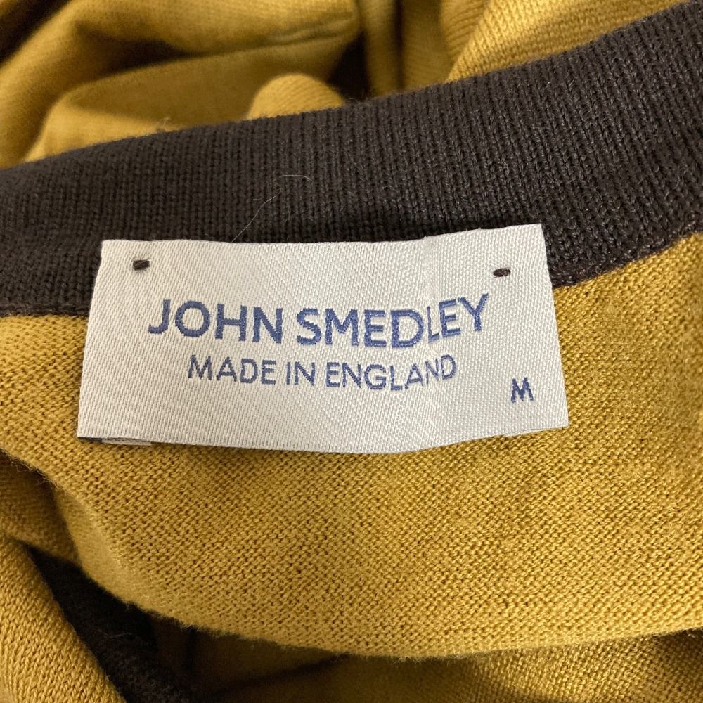 美品 JOHN SMEDLEY ジョンスメドレー 襟付き ハイゲージニット