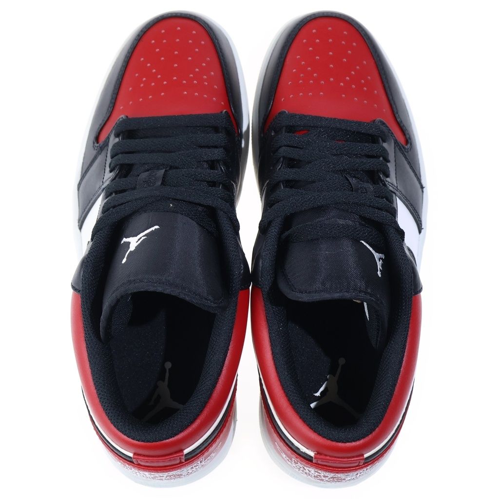 NIKE (ナイキ) AIR JORDAN 1 LOW BRED TOE エアジョーダン1 ブレッド 