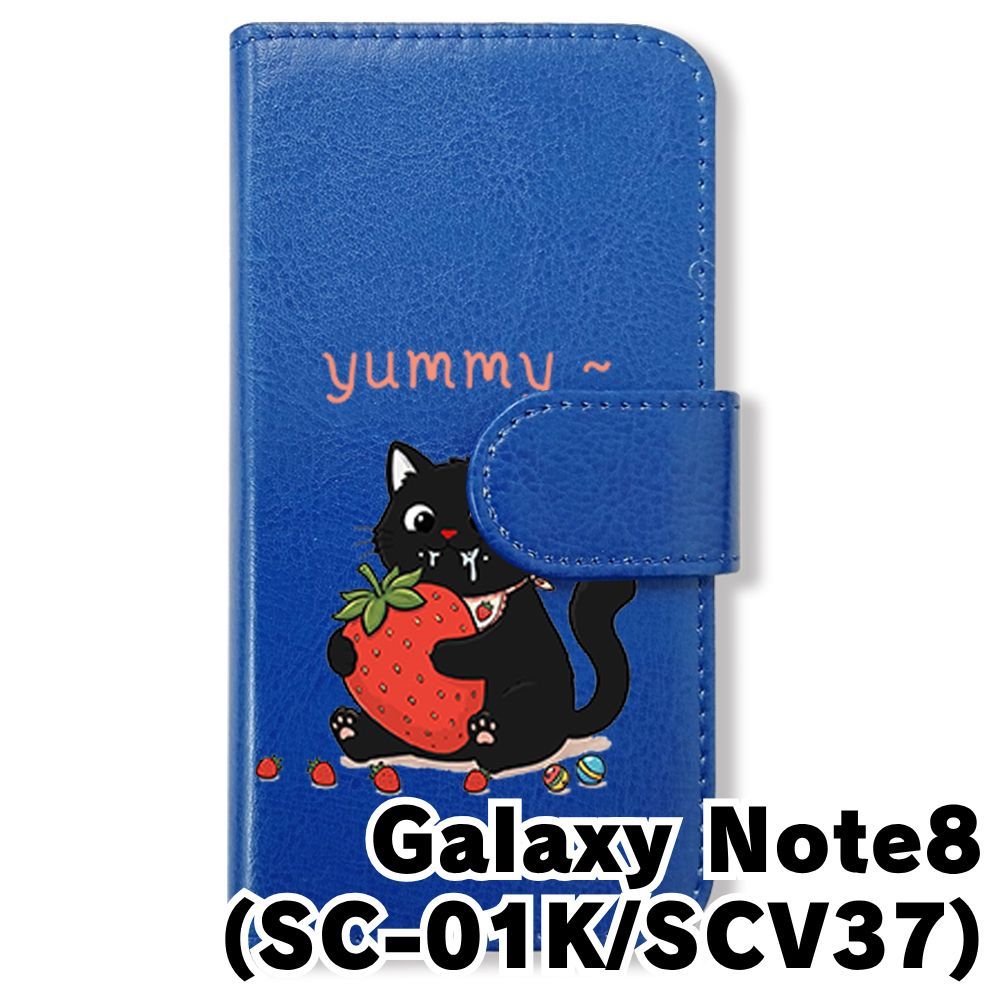 新品未使用】SC-01K/SCV37 Galaxy Note8 手帳型スマホ ケース カバー