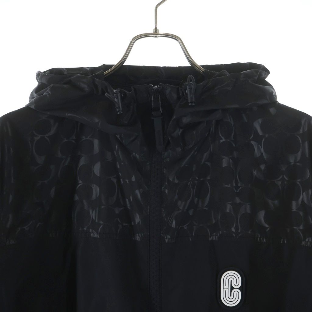 COACH (コーチ) SIGNATURE WINDBREAKER フロントシグネチャーロゴ