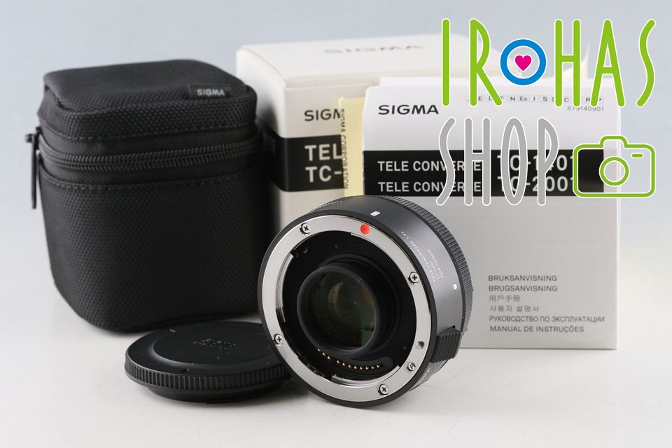 Sigma TC-1401 Tele Converter 1.4x for Canon EF With Box #63991L7
