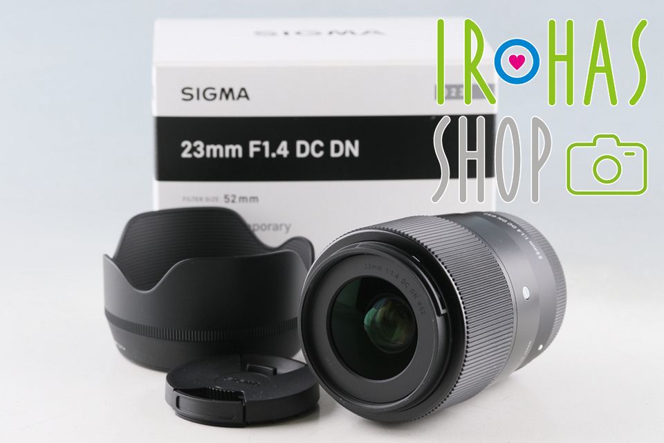 Sigma C 23mm F/1.4 DC DN Lens for Sony E With Box #63985L7