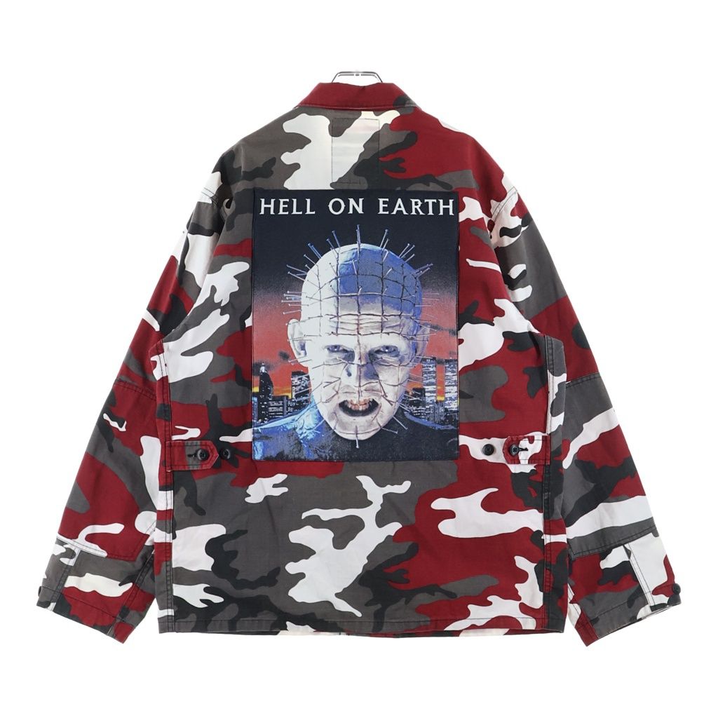 SUPREME (シュプリーム) 18SS Hellraiser BDU Shirt Red Camo ヘル