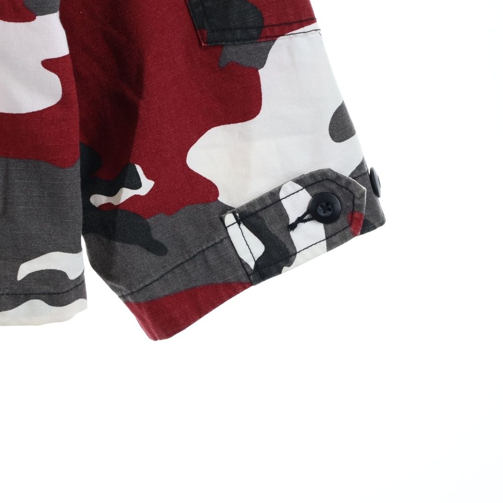 SUPREME (シュプリーム) 18SS Hellraiser BDU Shirt Red Camo ヘル