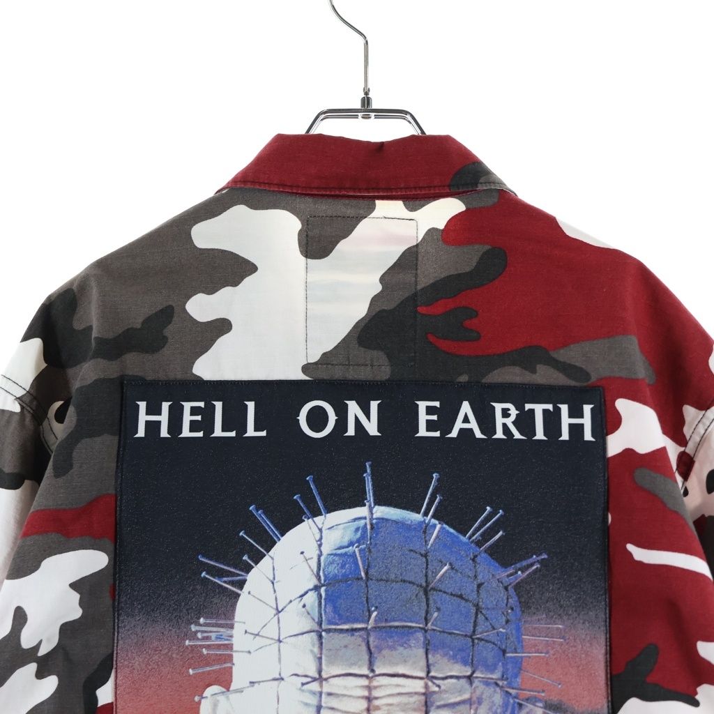SUPREME (シュプリーム) 18SS Hellraiser BDU Shirt Red Camo ヘル