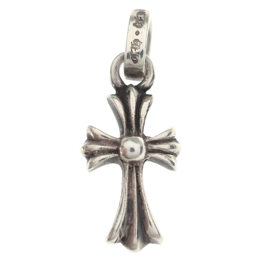 CHROME HEARTS (クロムハーツ) CRS BBYFAT ベイビーファットクロス ペンダントトップ シルバー BCA237