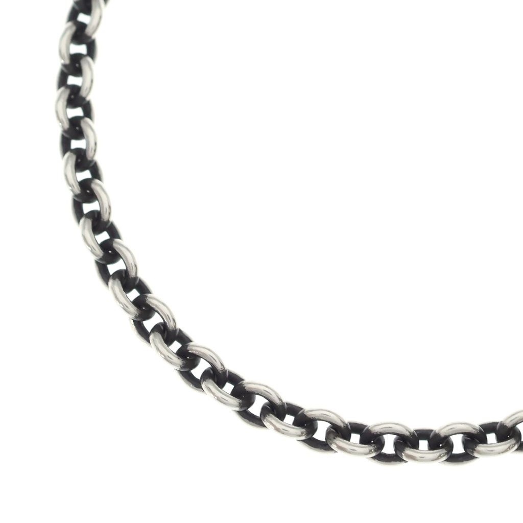CHROME HEARTS (クロムハーツ) NE CHAIN 18 NEチェーンネックレス 18inch シルバー BCA079