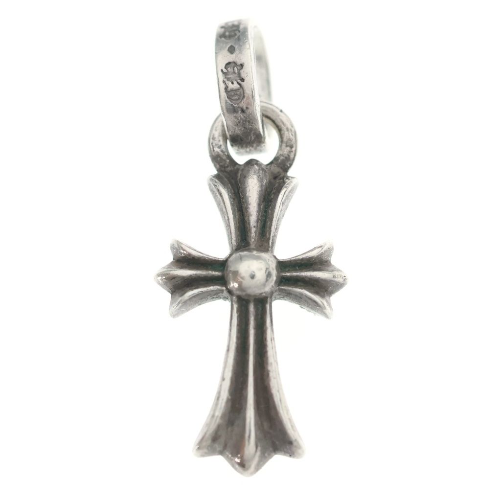 CHROME HEARTS (クロムハーツ) CRS BBYFAT ベイビーファットクロス ペンダントトップ シルバー BCA237