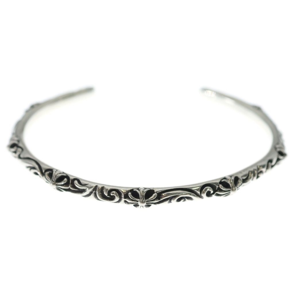CHROME HEARTS (クロムハーツ) BANGLE SBT SBTバンドバングル ブレスレット シルバー BCA126