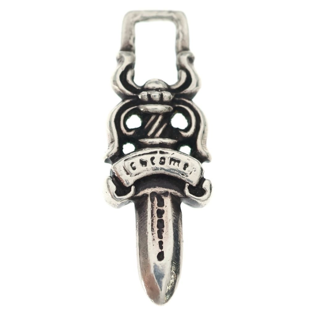 CHROME HEARTS (クロムハーツ) #5DAGGER ZIP1 #5ダガーチャーム シルバーネックレストップ