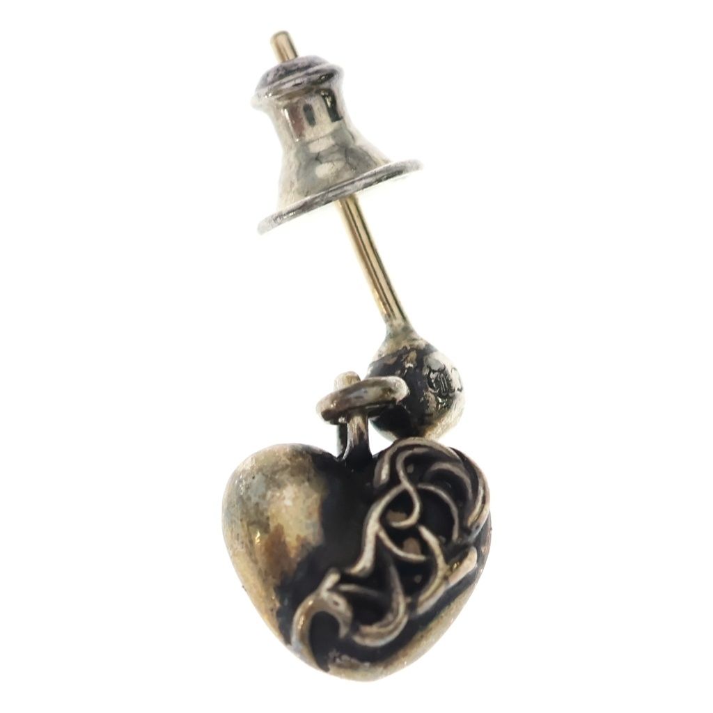 CHROME HEARTS (クロムハーツ) HEART ハート ドロップピアス シルバー