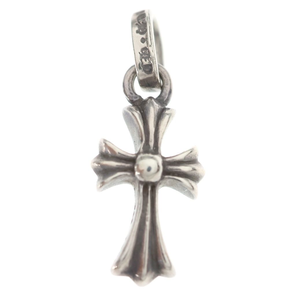 CHROME HEARTS (クロムハーツ) CRS BBYFAT ベイビーファットクロス ペンダントトップ シルバー BCA237