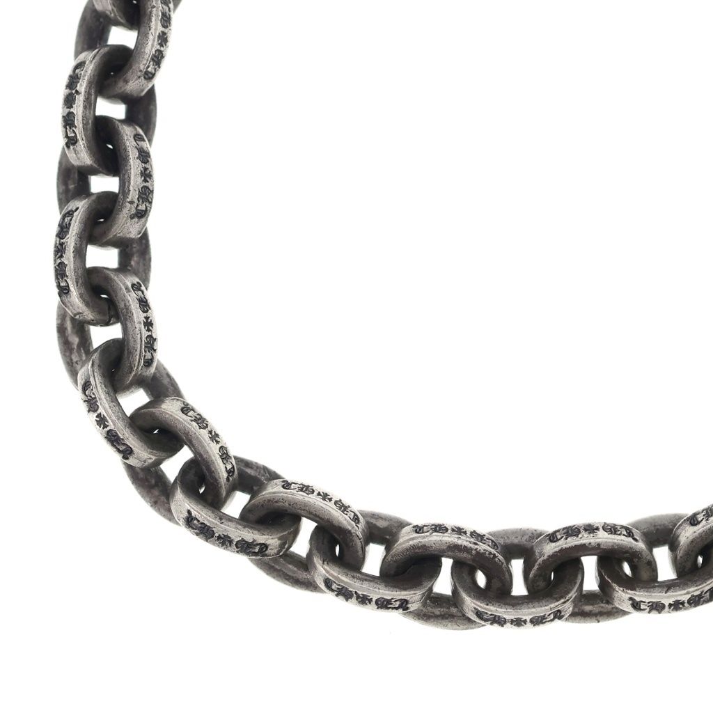 CHROME HEARTS (クロムハーツ) PAPER CHAIN LRG ラージペーパーチェーン シルバーネックレス