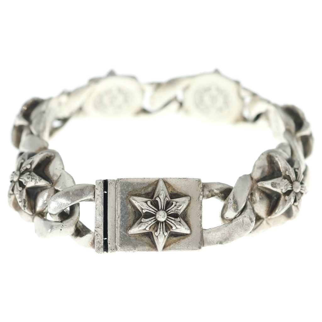 CHROME HEARTS (クロムハーツ) STAR LINK スターリンク シルバーブレスレット