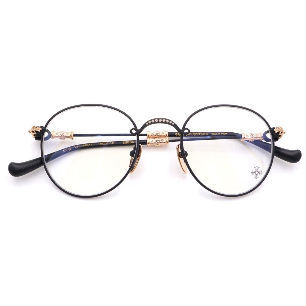 CHROME HEARTS (クロムハーツ) BUBBA-A フローラルクロステンプル