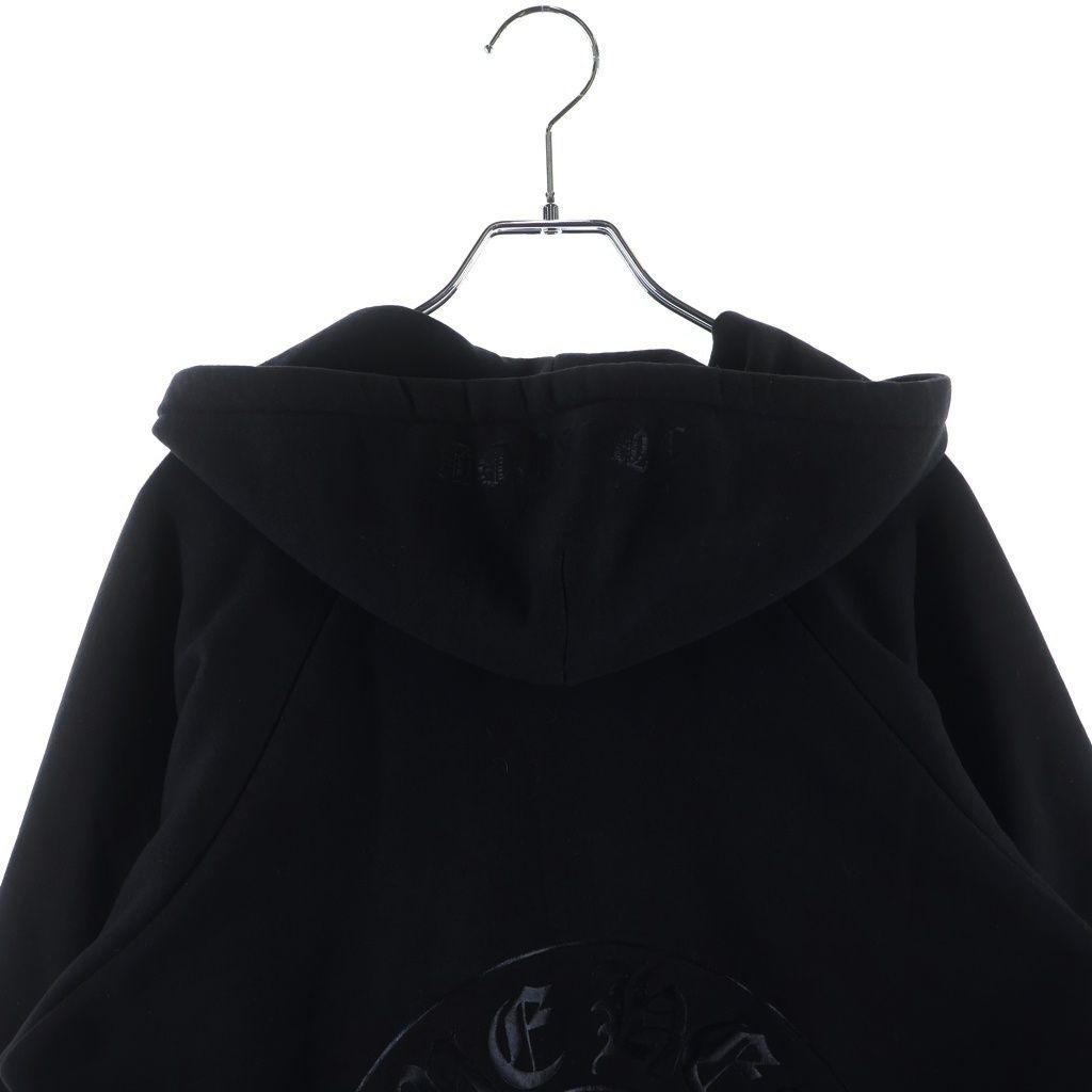CHROME HEARTS (クロムハーツ) OLD THRML SWTSHRT HD ZIP 裏地サーマル