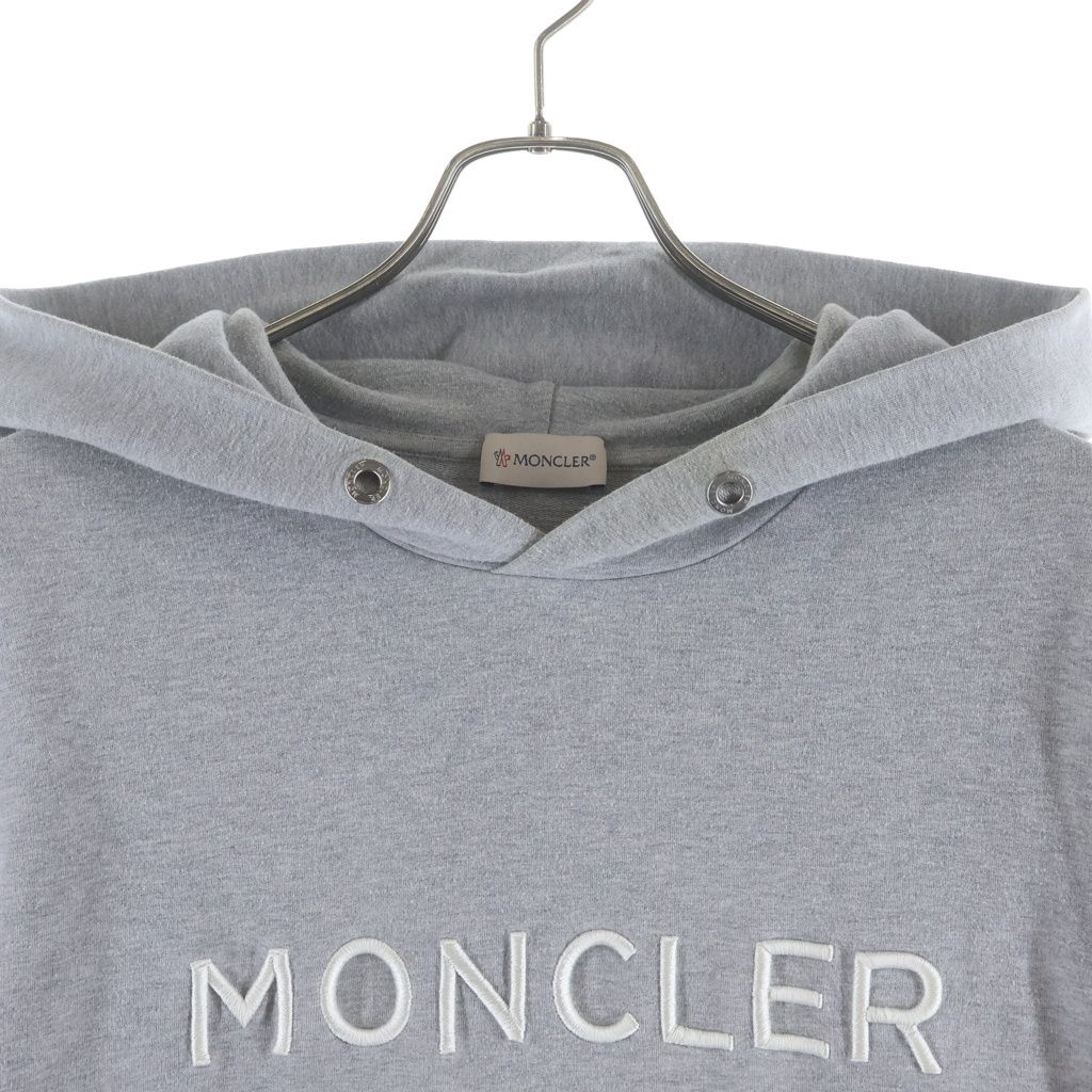 MONCLER (モンクレール) 23SS FELPA CON CAPPUCCIO Logo Embroidery